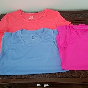 Lot of 3 barely used great condition workout tops